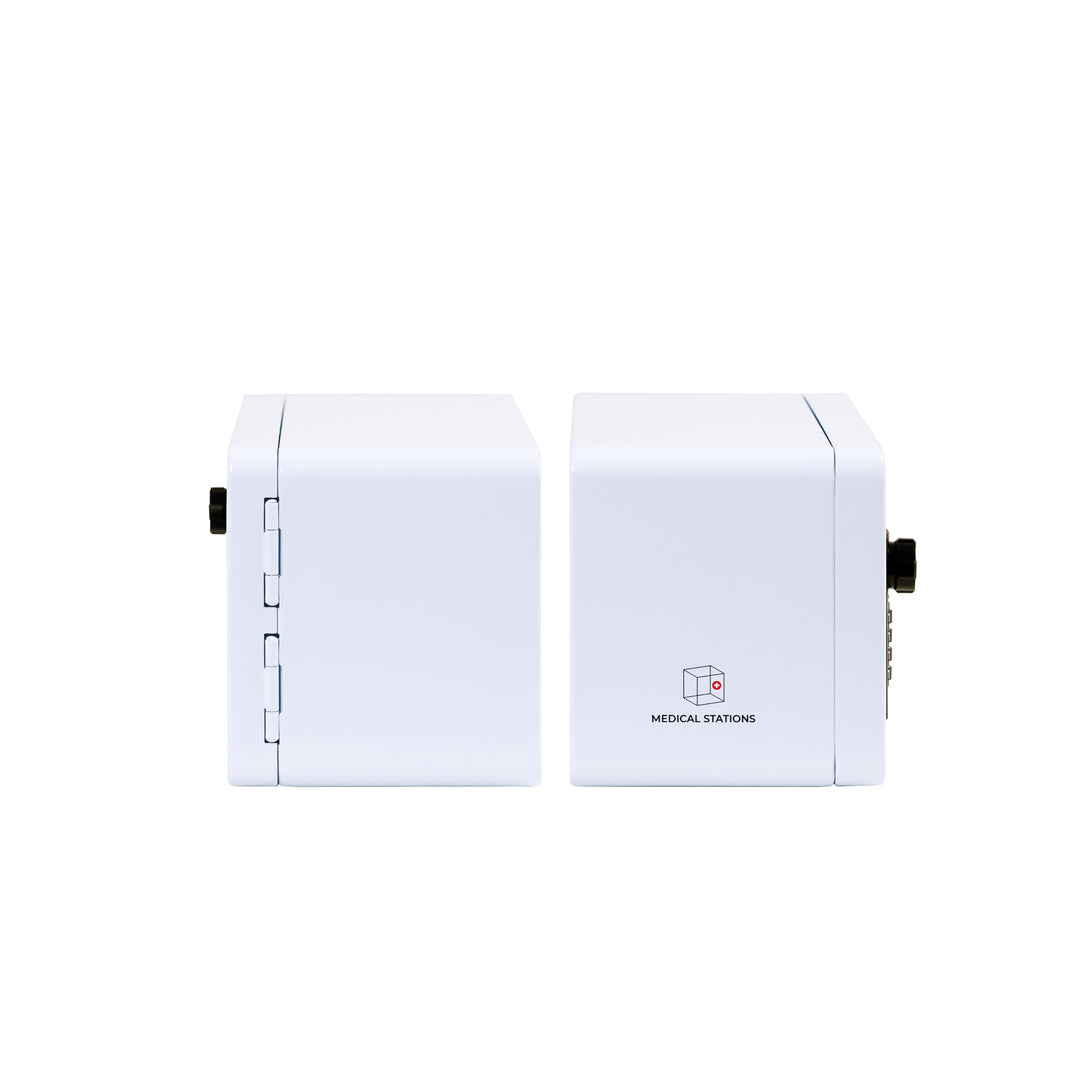 Small Medication Lock Box with Combination Keypad Lock