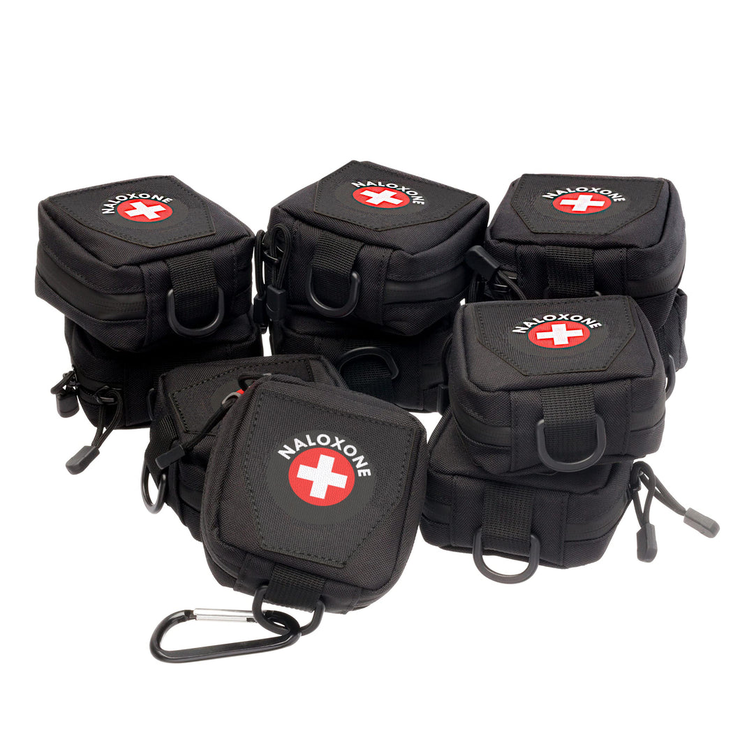 Naloxone Duty Belt Pouch + MOLLE attachment straps