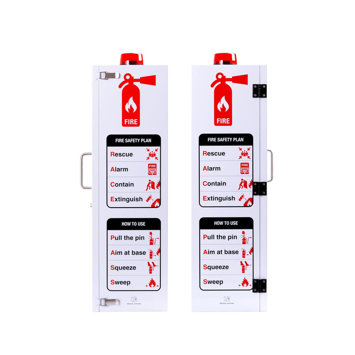 Outdoor Fire Extinguisher Wall Mount Cabinet - Available in 10 lb and 20 lb Sizes