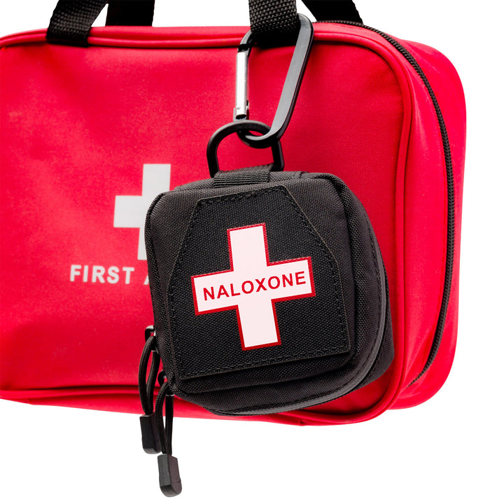 Naloxone Duty Belt Pouch + MOLLE attachment straps