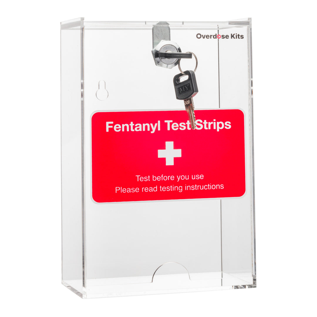 FYL Test Strip Wall Mount Dispenser – Public Access Display