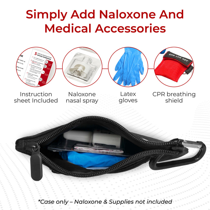 Naloxone Canvas Bag – Compact Overdose Kit Pouch