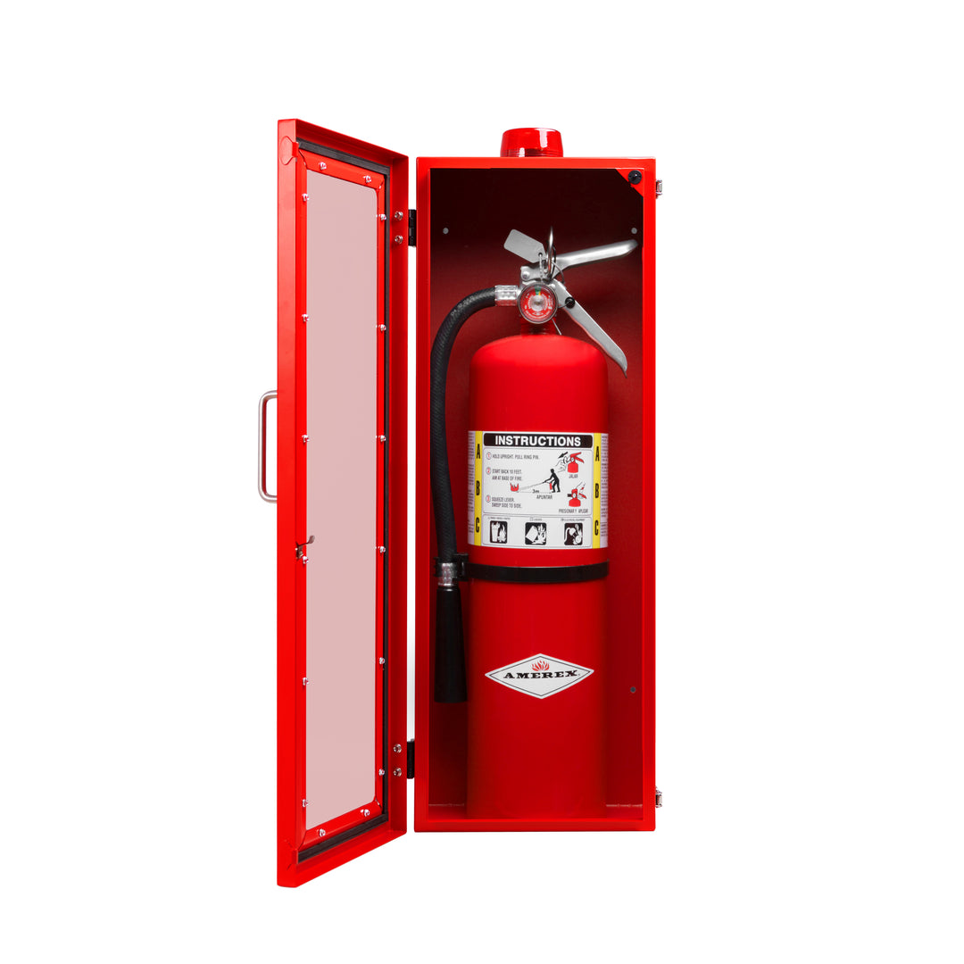 Outdoor Fire Extinguisher Wall Mount Cabinet - Available in 10 lb and 20 lb Sizes