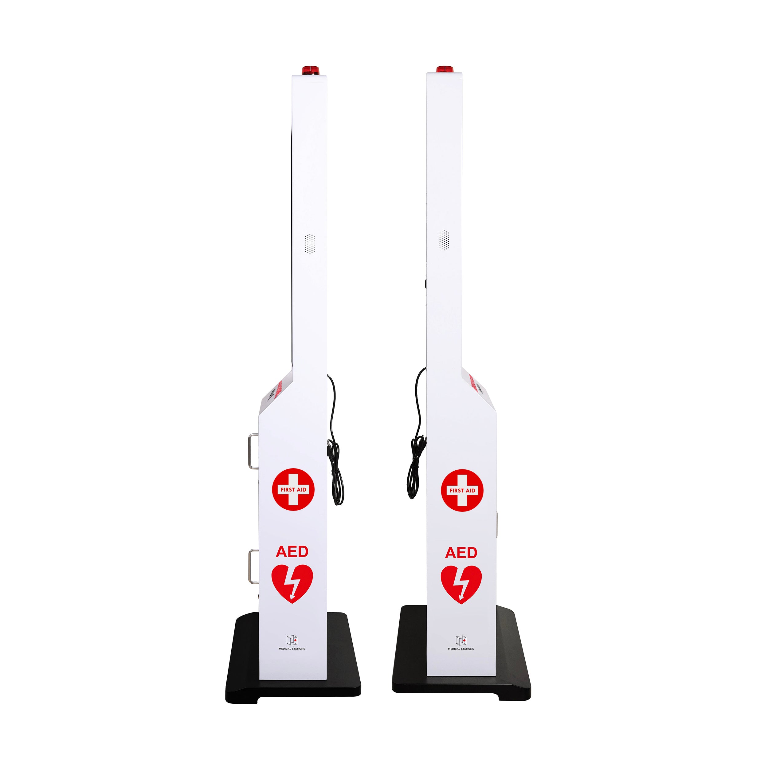 ▷ Emergency Medical Station with Large Display Screen for AED