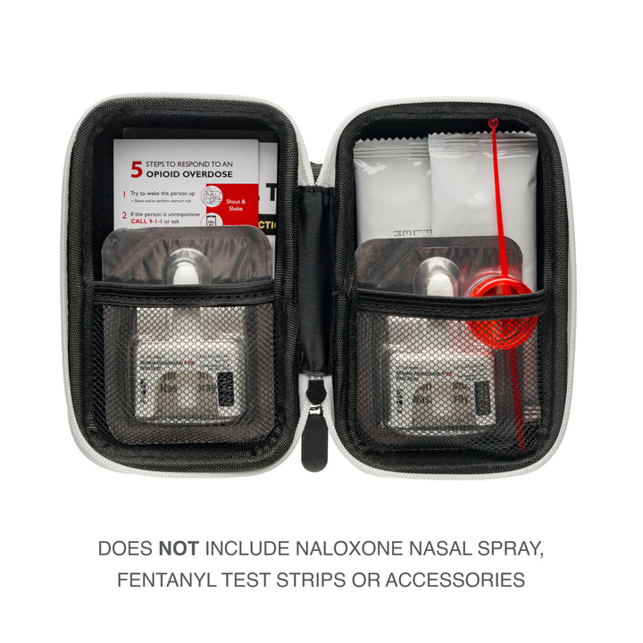 Opioid Overdose Prevention Kit Case | Designed for Overdose Readiness Planning Kits Including Naloxone Access and FYL Testing Kits (Case Only)