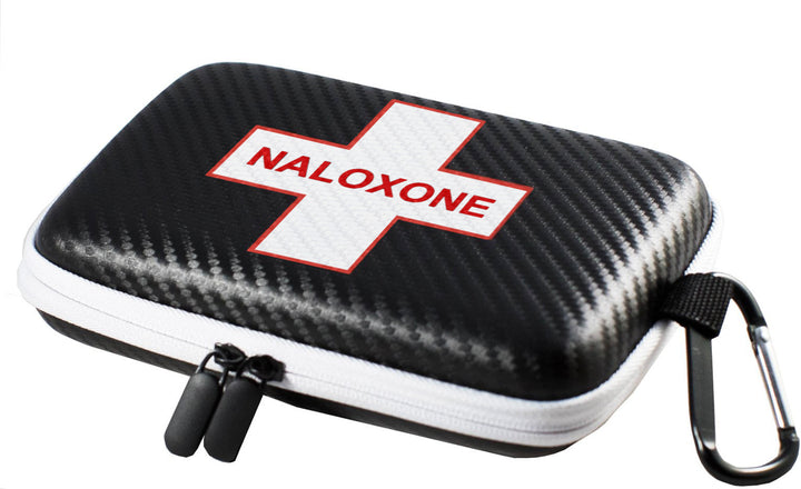 Naloxone Hard Shell Case for Overdose Kits | Holds Two Naloxone Nasal Sprays