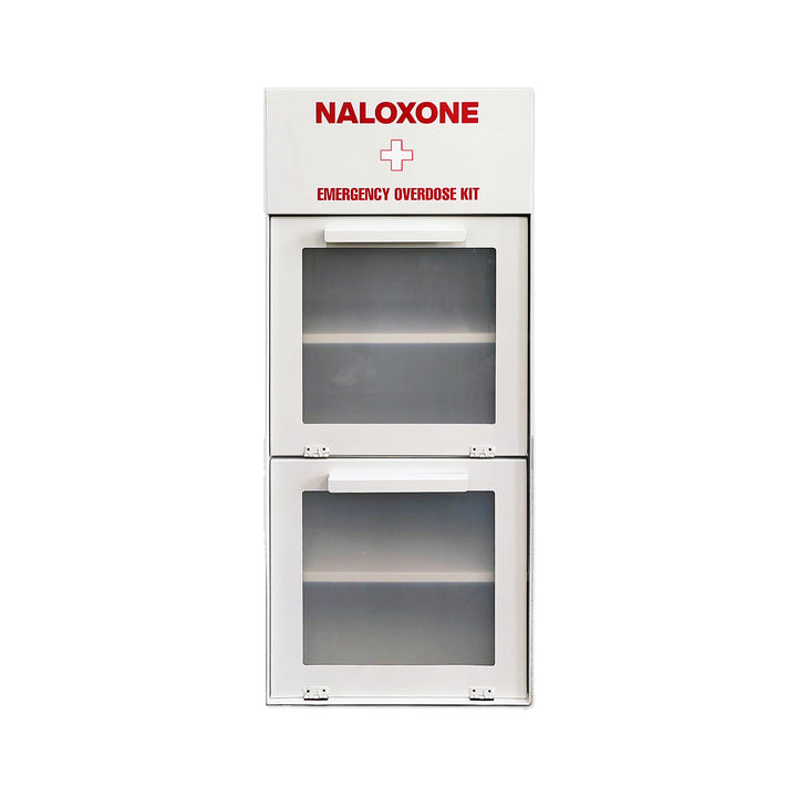 Naloxone Distribution Metal Floor Stand ( Holds 100 Naloxone Boxes)