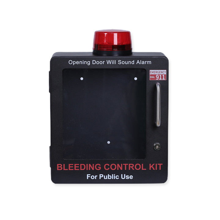 Bleeding Control Kit + Emergency Wall Cabinet