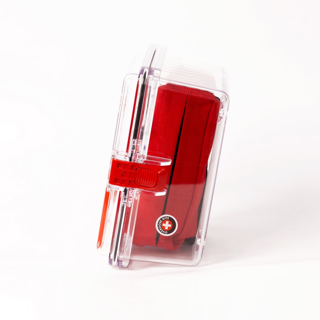 Bleeding Control Kit + Outdoor Emergency Wall Mount Cabinet