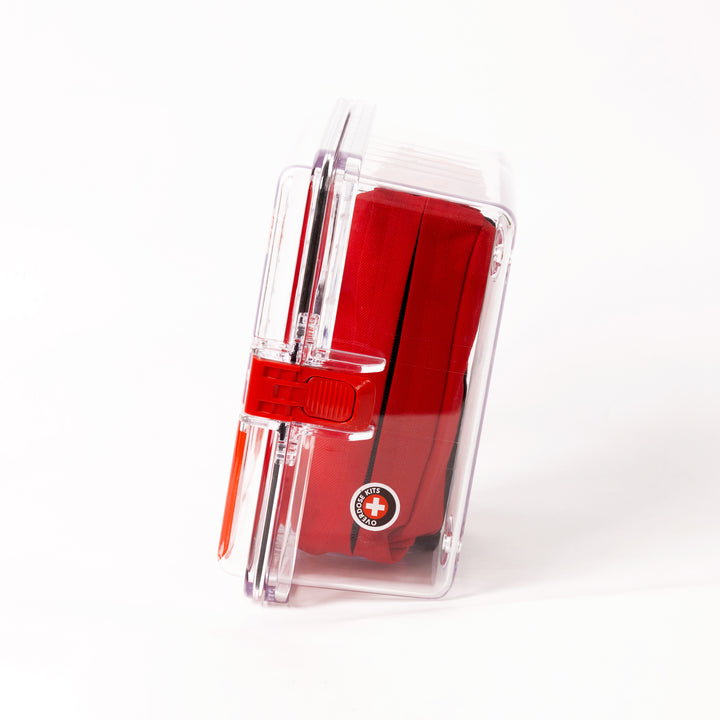 Bleeding Control Kit + Outdoor Emergency Wall Mount Cabinet