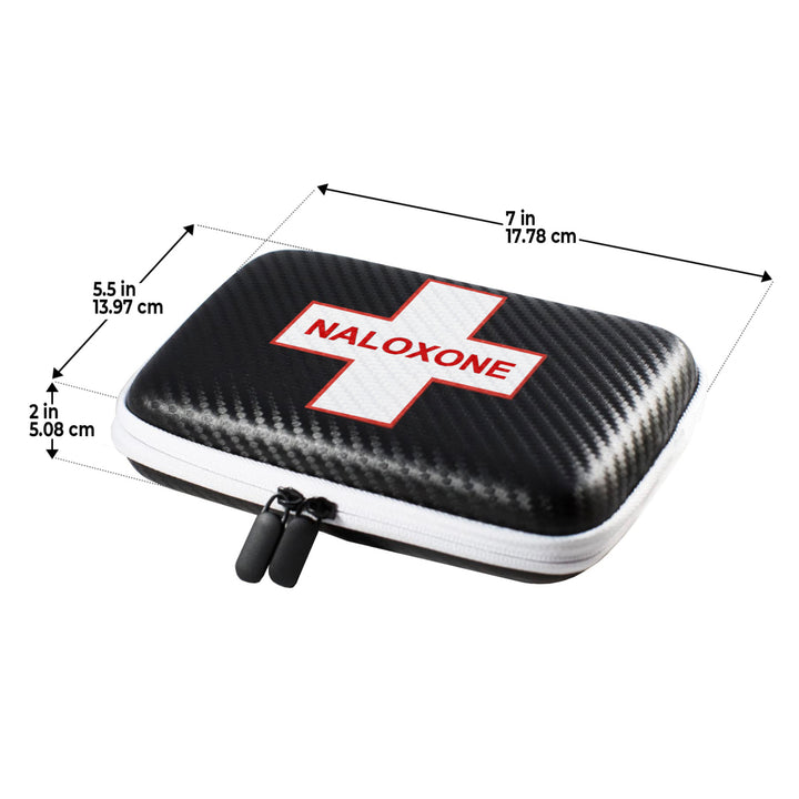 Naloxone Hard Shell Case | Holds Two Naloxone Nasal Sprays