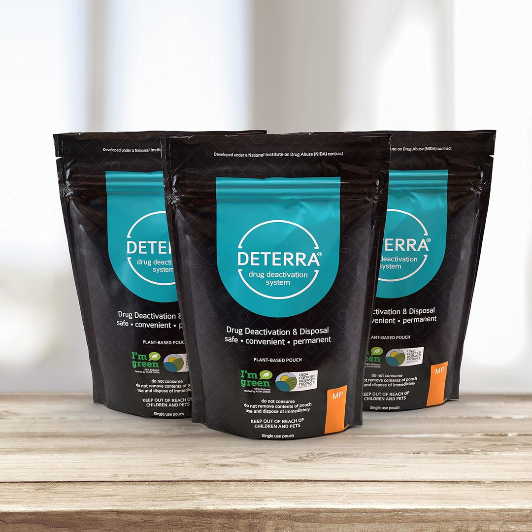 Drug Deactivation Disposal System - Deterra Safe Medication, Pill, and Liquid Destroyer