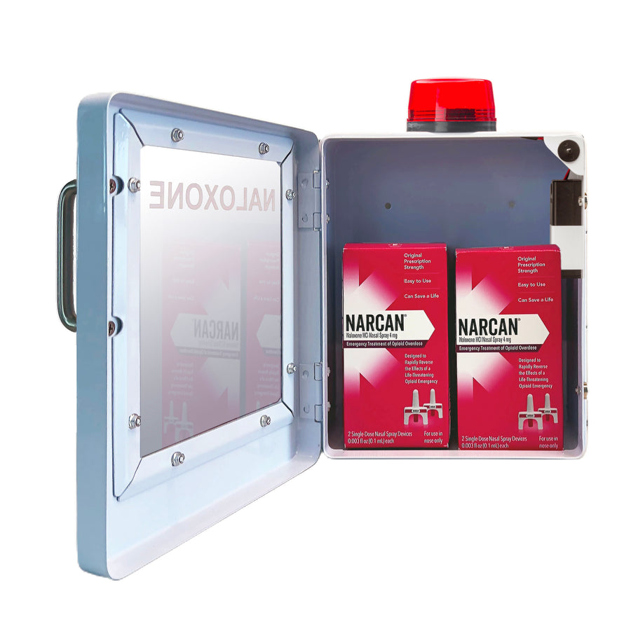Naloxone Wall Mount Medical Cabinet | Overdose Kits