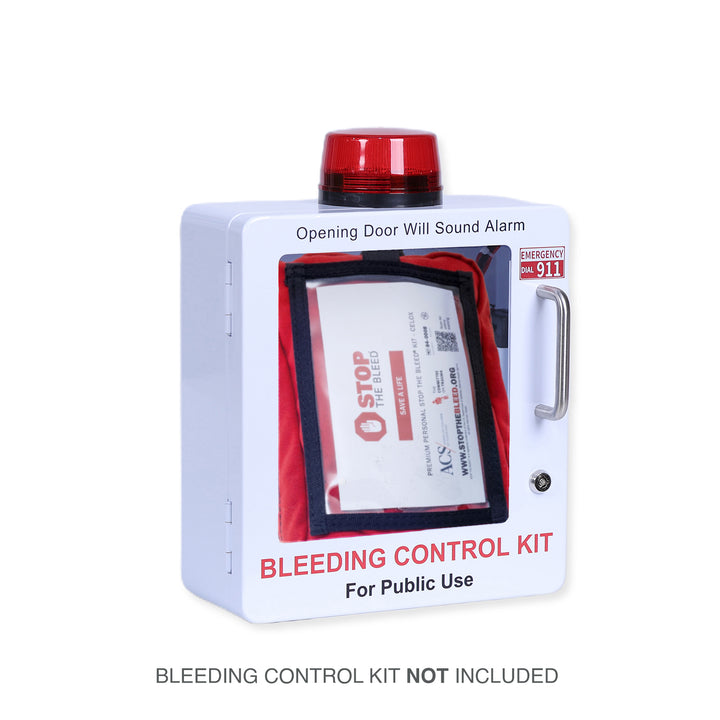Bleeding Control Kit + Emergency Wall Cabinet - With Bleeding Kit / White-With Bleeding Kit / Black-Without Bleeding Kit / White-Without Bleeding Kit / Black -  28