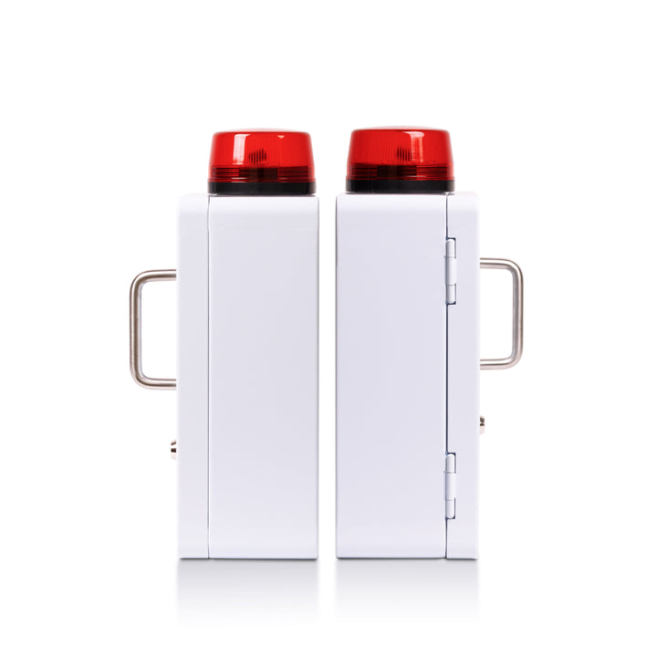 Bleeding Control Kit + Emergency Wall Cabinet - With Bleeding Kit / White-With Bleeding Kit / Black-Without Bleeding Kit / White-Without Bleeding Kit / Black -  24