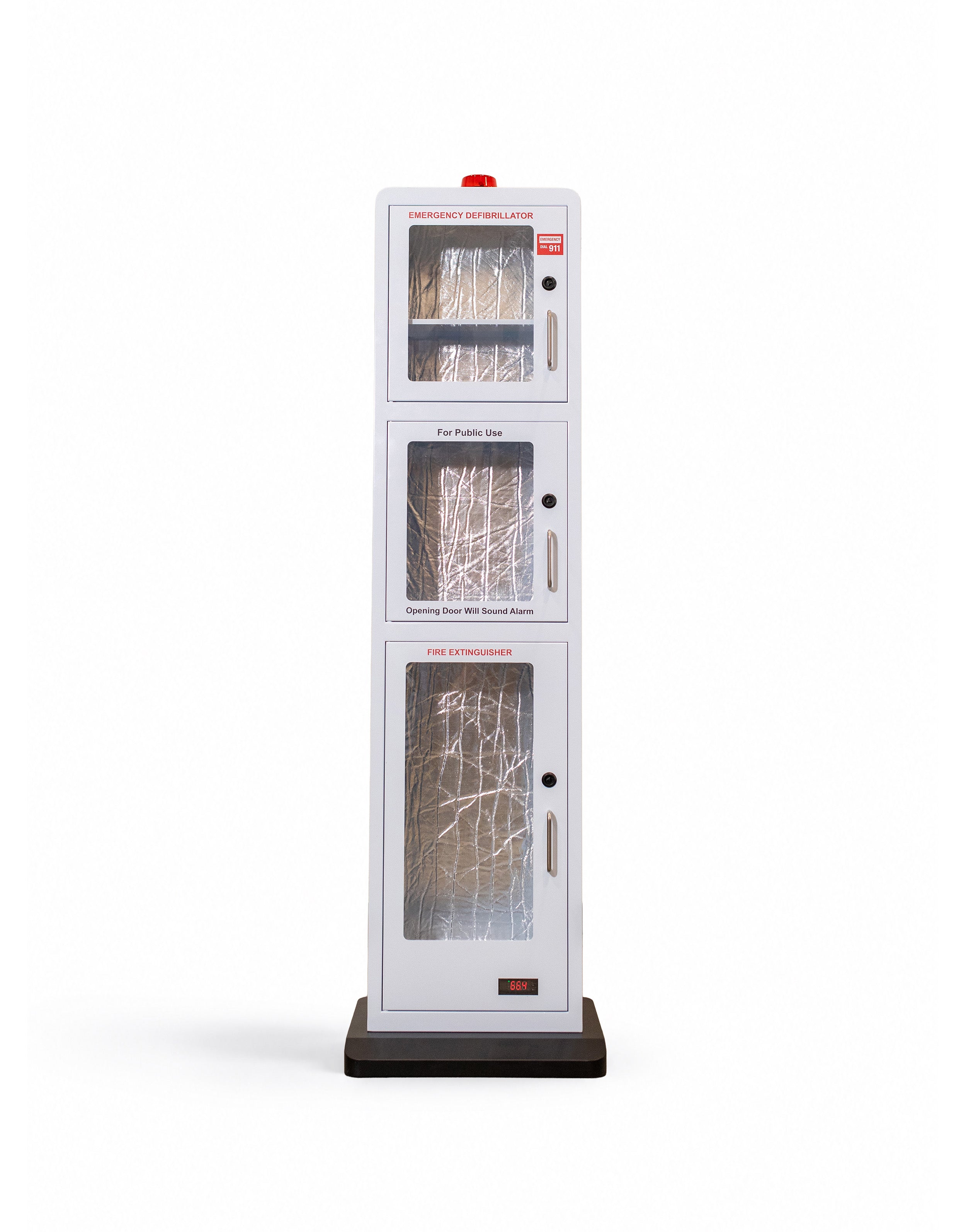 ▷ Emergency Station Cabinet for AED, Fire & Naloxone Kits