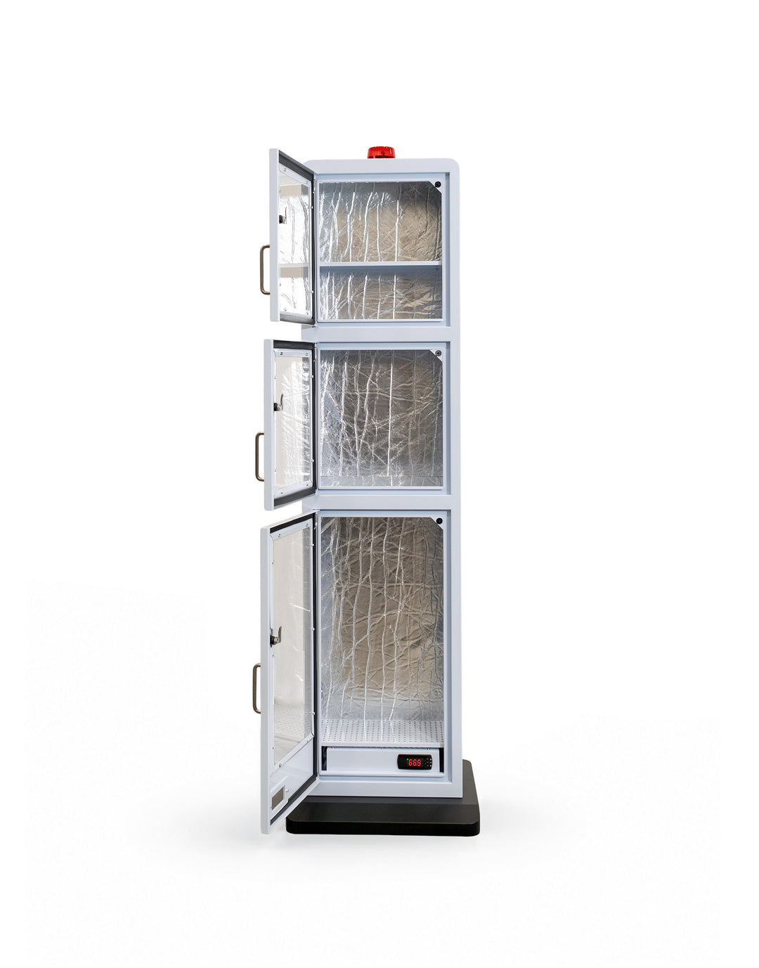 All-in-One Emergency Safe Station Floor Stand – AED, Naloxone, First Aid & Fire Storage