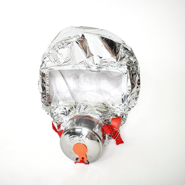 Fire Emergency Escape Mask & Hood - Silver / Single Pack-Silver / 4 Pack -  7