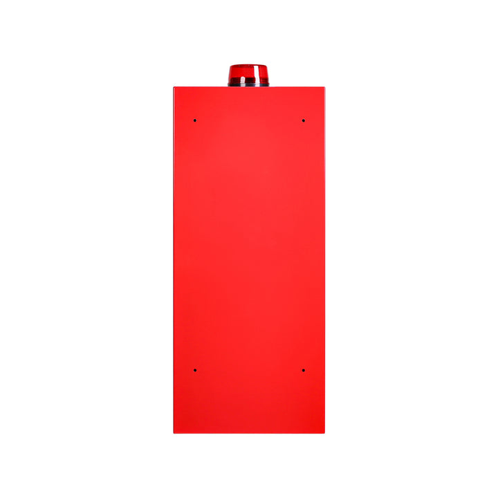 Fire Extinguisher Wall Mount Cabinet with Alarm & Lock – Available 5 lb & 10 lb Sizes - White / 5 lb-White / 10 lb-Red / 5 lb-Red / 10 lb-Black / 5 lb -  15