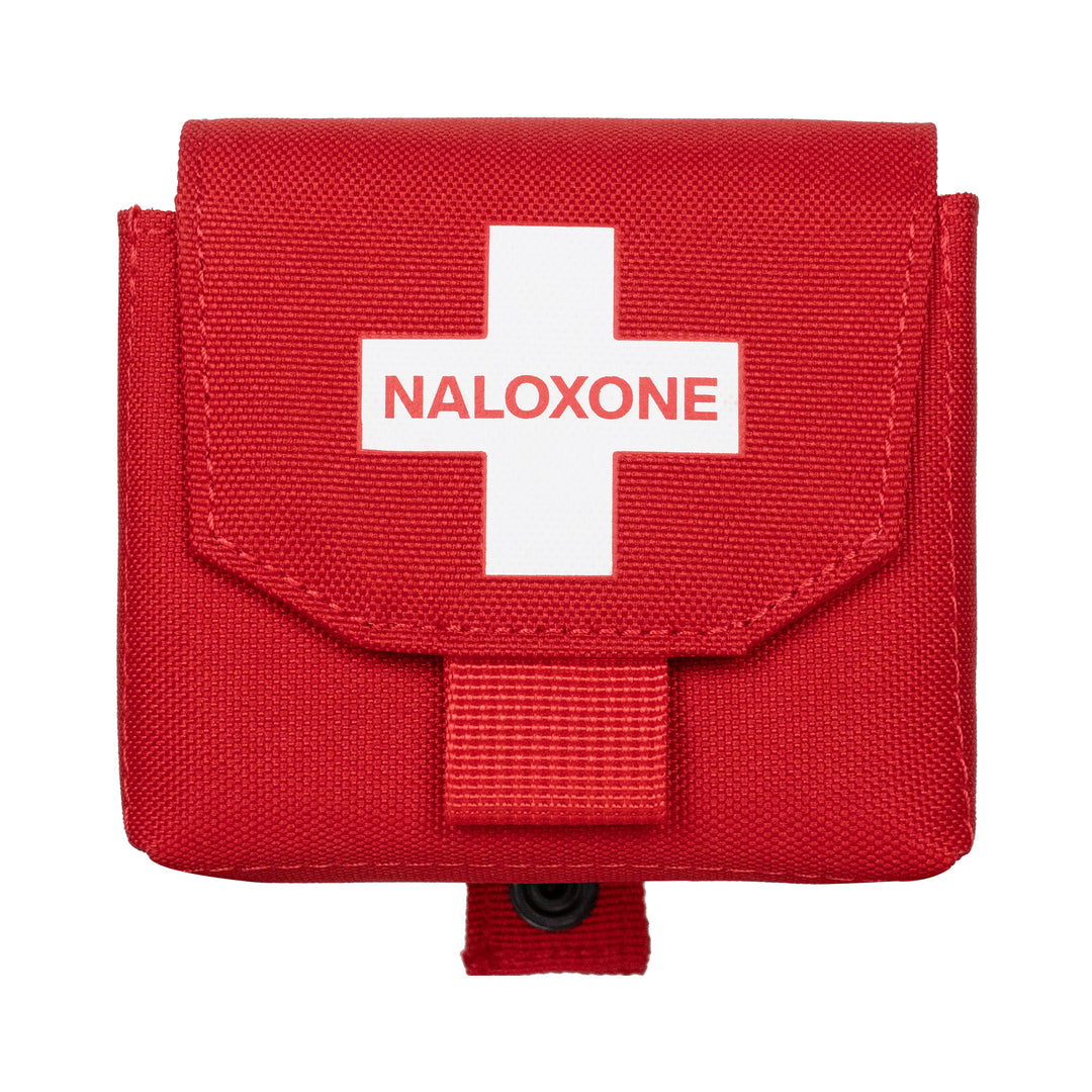 Naloxone Duty Belt Pouch Case - One-Hand Quick Access - MOLLE Compatible