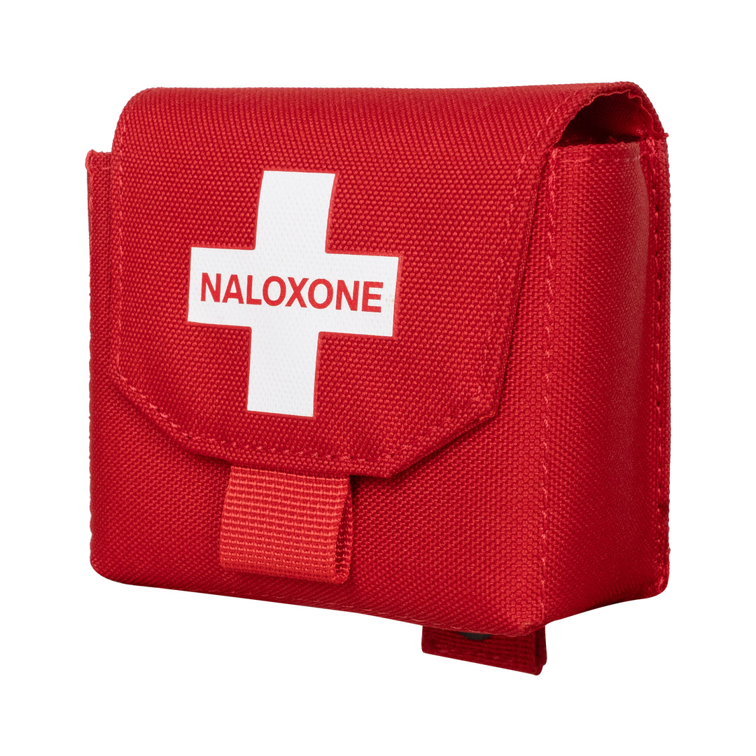 Naloxone Duty Belt Pouch Case - One-Hand Quick Access - MOLLE Compatible