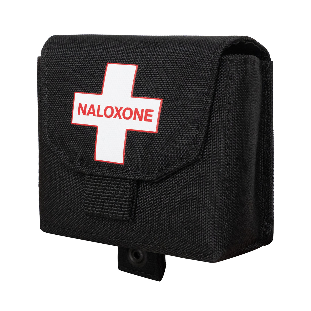 Naloxone Duty Belt Pouch Case - One-Hand Quick Access - MOLLE Compatible