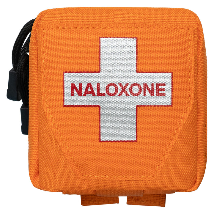 Naloxone Duty Belt Pouch + MOLLE Attachment Straps