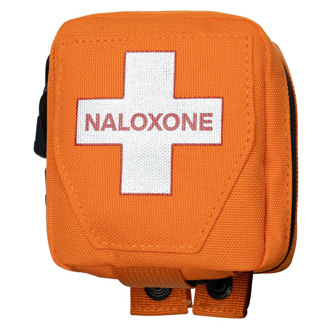 Naloxone Duty Belt Pouch + MOLLE Attachment Straps