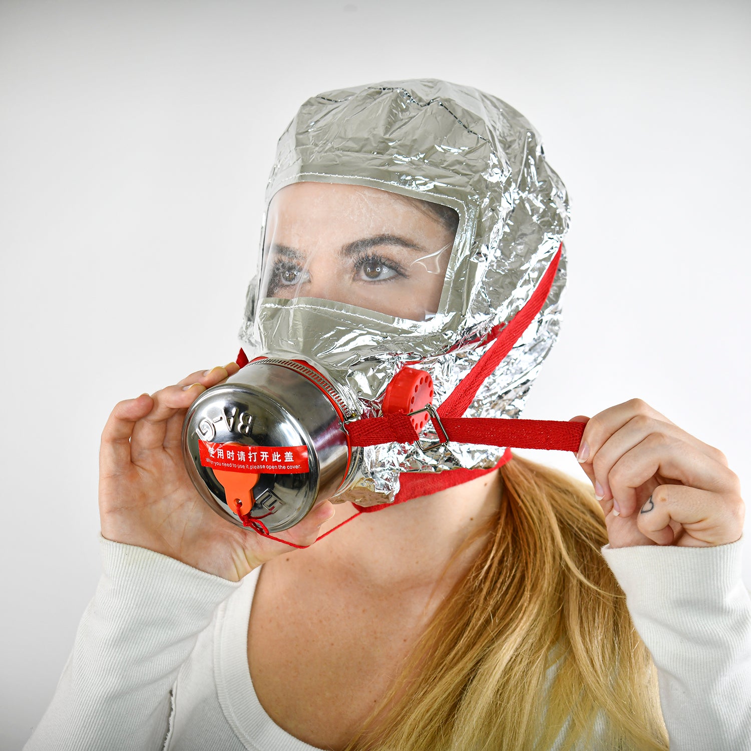 ▷ Fire Escape Mask & Hood | Smoke & CO Respirator – 30 Min