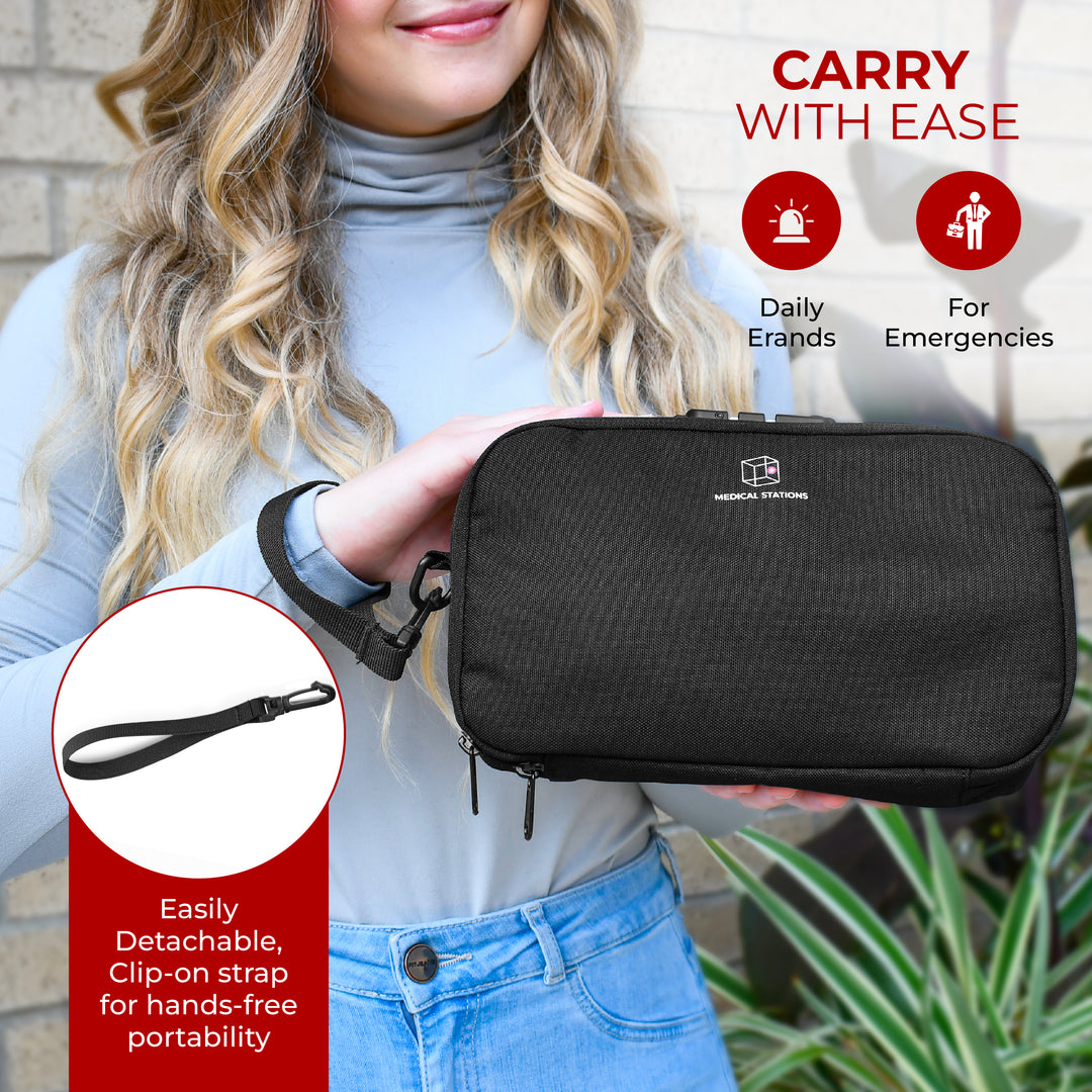 Medication Travel Pouch with TSA Combination Lock
