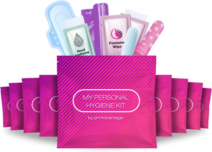 Menstrual Hygiene Kit - Feminine Essentials for Community Distribution - 10 Pack-100 Pack -  1
