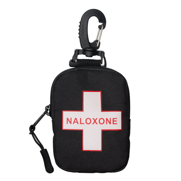 Mini Naloxone Duty Belt Pouch – Securely Holds One Nasal Spray Dose for Rapid Overdose Response - Cross / Black / Single-Cross / Black / 10 Units-Cross / Black / 100 Units-Cross / Red / Single-Cross / Red / 10 Units -  1
