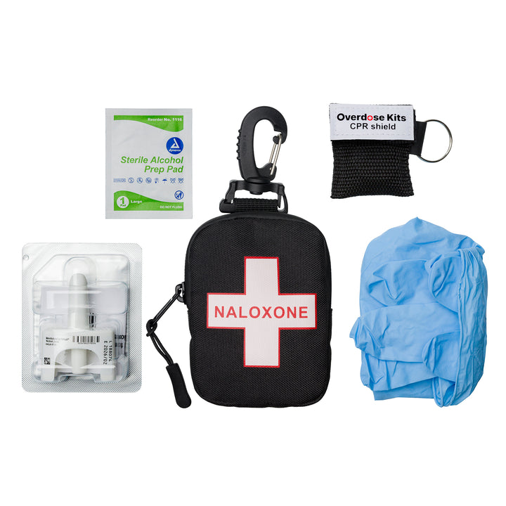 Mini Naloxone Duty Belt Pouch – Securely Holds One Nasal Spray Dose for Rapid Overdose Response - Cross / Black / Single-Cross / Black / 10 Units-Cross / Black / 100 Units-Cross / Red / Single-Cross / Red / 10 Units -  5