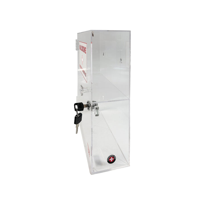 Naloxone & Bleeding Control Kit Cabinet  (Clear Acrylic) - Default Title -  12