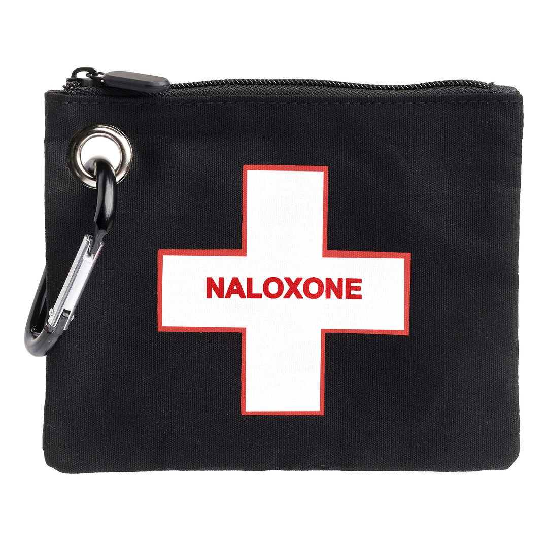 Naloxone Canvas Bag – Compact Overdose Kit Pouch - Cross / Black / Single -  63515695