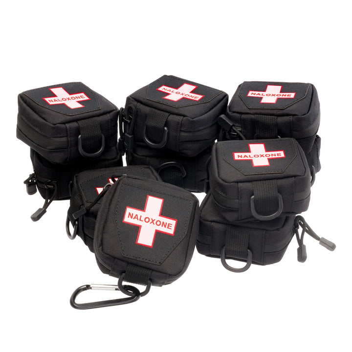 Naloxone Magnetic Pouch Case for Overdose Response - Black / Single-Black / 10 Pack-Orange / Single-Orange / 10 Pack-Grey / 100 Pack -  17