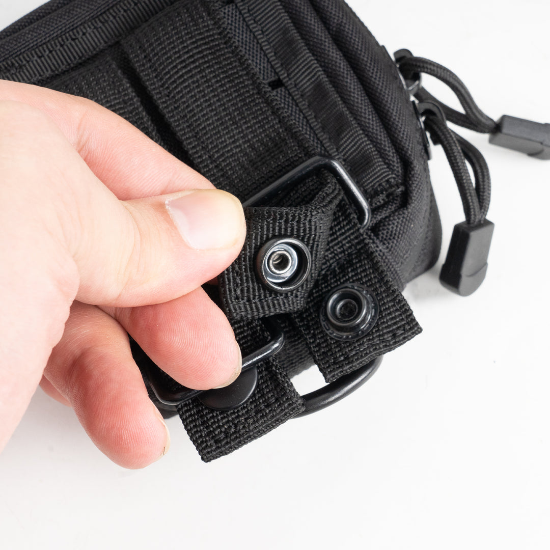Naloxone Duty Belt Pouch + MOLLE attachment straps - Cross / Black / Single -  16461437