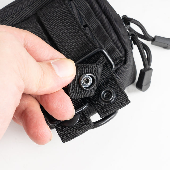 Naloxone Duty Belt Pouch + MOLLE attachment straps - Cross / Black / Single -  16461437