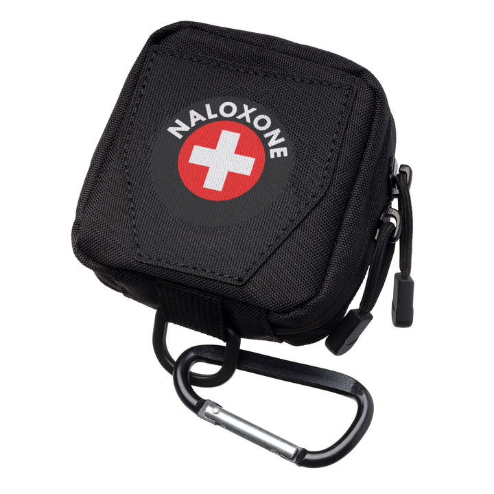 Naloxone Duty Belt Pouch + MOLLE attachment straps - Cross / Black / Single -  1205069
