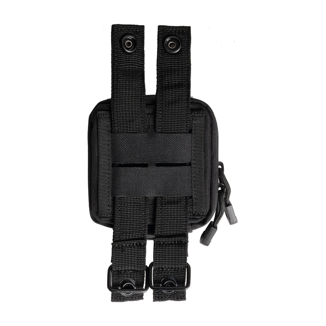 Naloxone Duty Belt Pouch + MOLLE attachment straps - Cross / Black / Single -  13374759