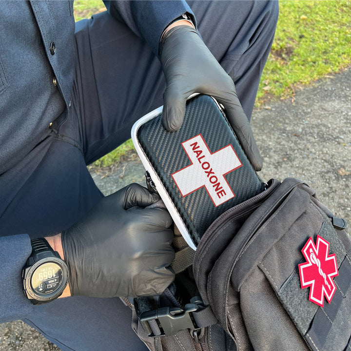 Naloxone Hard Shell Carry Case (Naloxone not Included) - Cross / Black / Single -  34068377