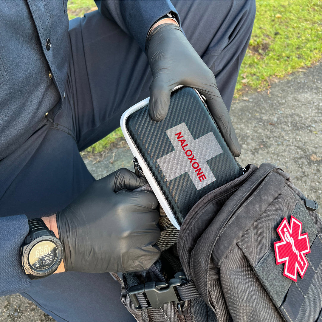 Naloxone Hard Shell Case – Large Size - Cross / Black / Single -  55695523
