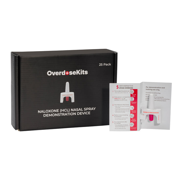 Naloxone Nasal Spray Training Device - 2 Pack-5 Pack-25 Pack -  14