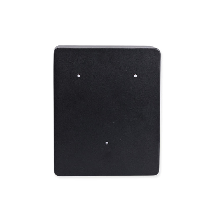 Overdose Kits black metal wall mount cabinet box for Naloxone emergency kits, designed for public access.