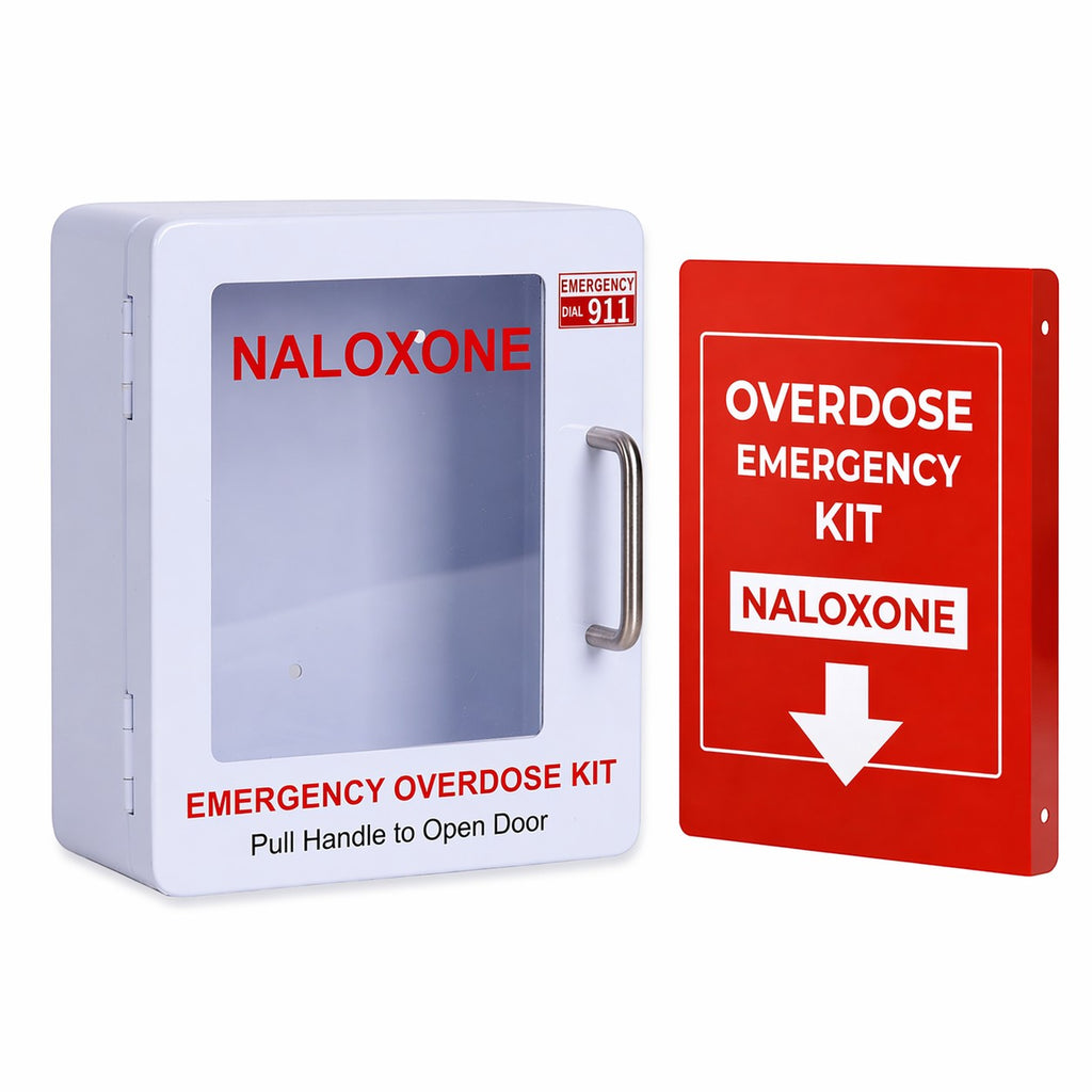 ▷ Naloxone Wall Cabinet – Emergency Access | Overdose Kits