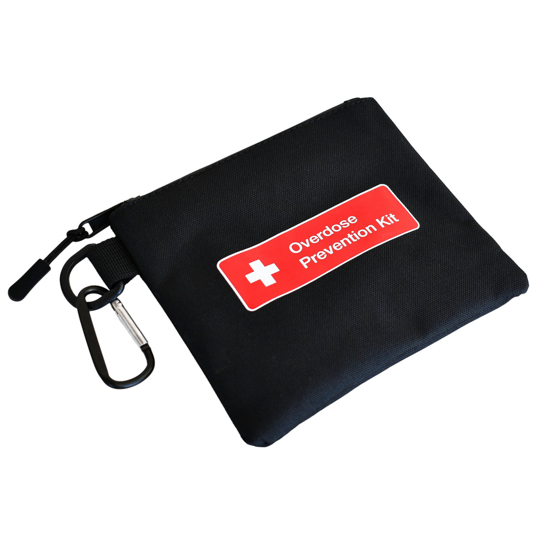 Naloxone Overdose Prevention Kit Canvas Bag - Black / Single-Black / 10 Units-Black / 100 Units-Blue / Single-Blue / 10 Units -  9