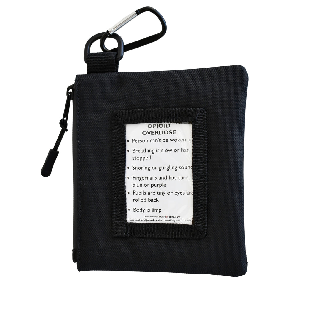 Naloxone Overdose Prevention Kit Canvas Bag - Black / Single-Black / 10 Units-Black / 100 Units-Blue / Single-Blue / 10 Units -  10