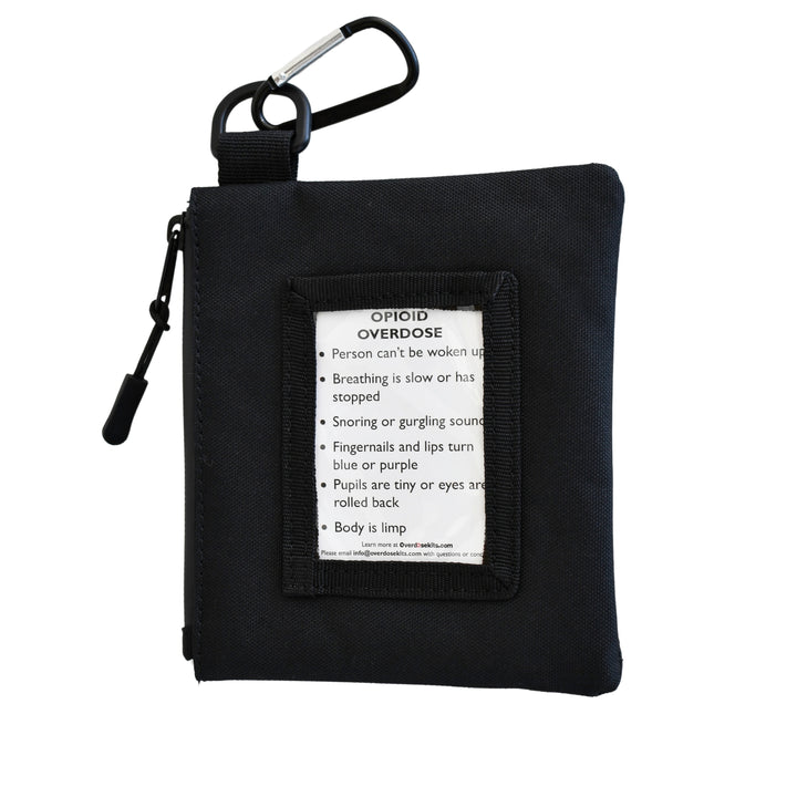 Naloxone Overdose Prevention Kit Canvas Bag - Black / Single-Black / 10 Units-Black / 100 Units-Blue / Single-Blue / 10 Units -  10