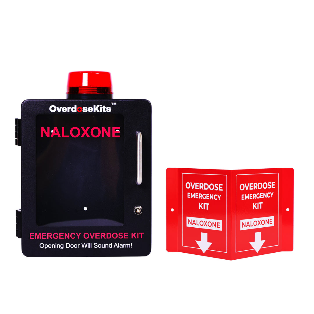 Overdose Emergency Kit Naloxone 3D Red Sign - Default Title -  6