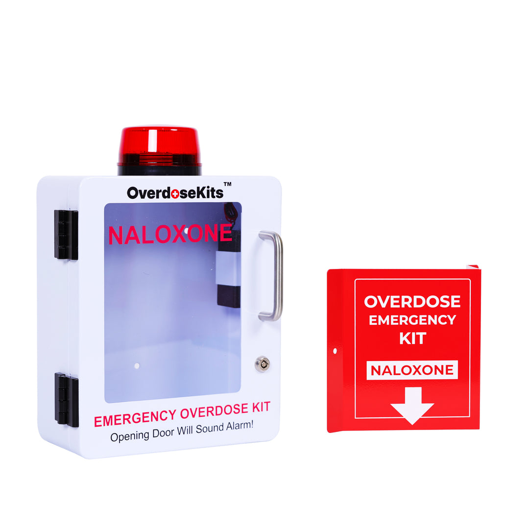 Overdose Emergency Kit Naloxone 3D Red Sign - Default Title -  7